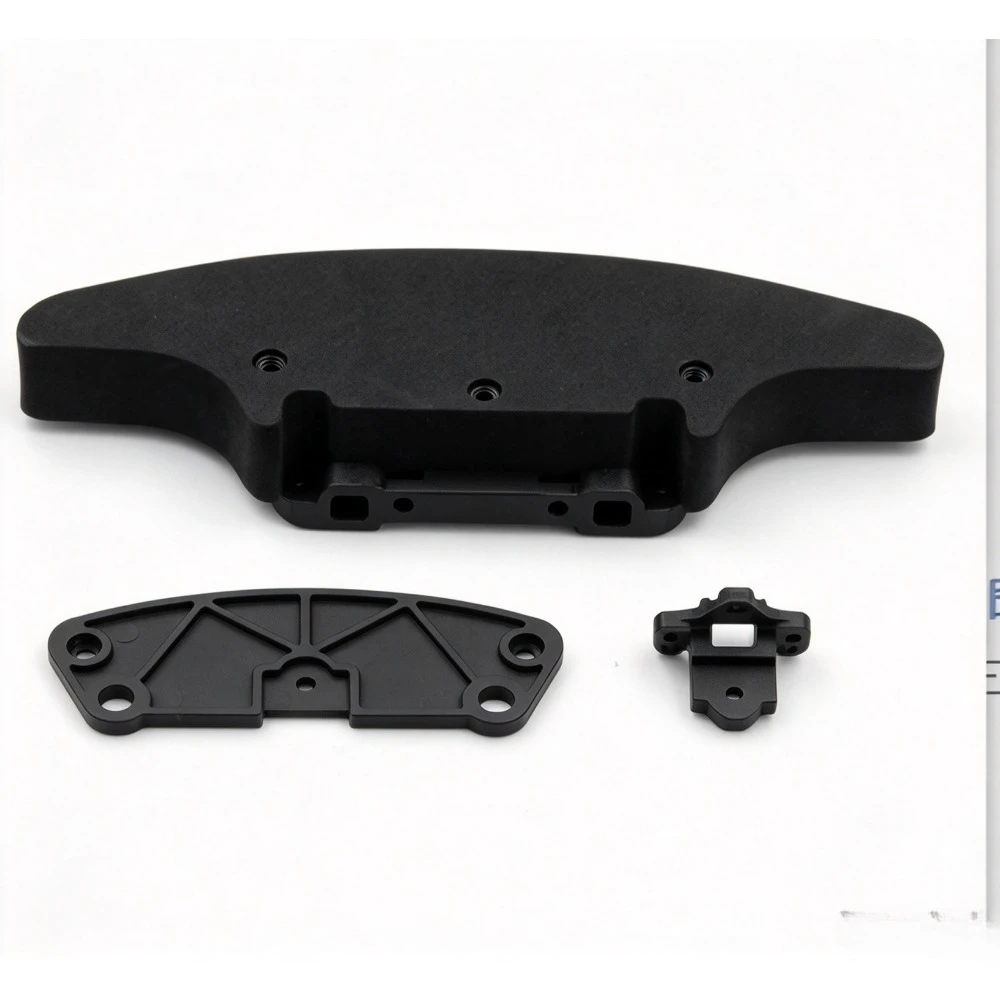 RC Upgrade Spare Parts Universal Front Bumper Set for LC RACING PTG-2/2R/TC C8040 1/10 custom size Replacement Repair Accessory