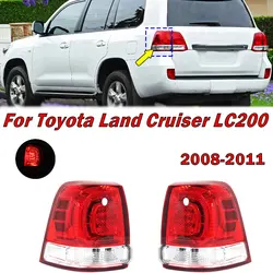 For Toyota Land Cruiser LC200 2008 2009 2010 2011 Car Accessories Outside Rear Tail Light Warning Brake Auto Taillight Assembly