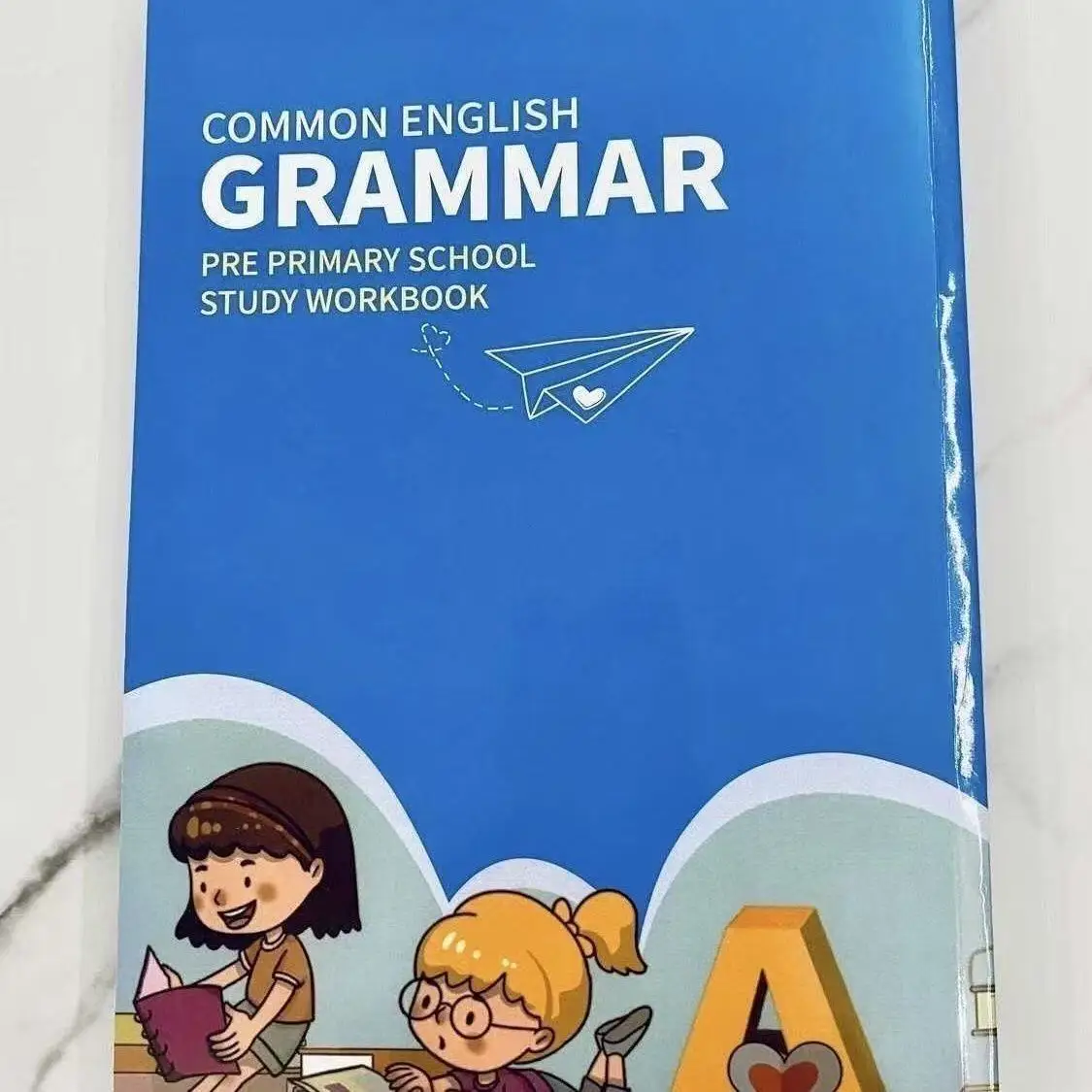 Preschool English Grammar Workbook:Basic Tracing & Handwriting Practice for Youngsters