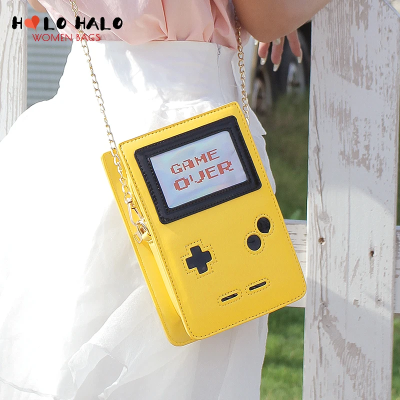 

Funny Gamepad Shaped Purses and Handbags for Women Novelty Girls Chain Shoulder Bag Kawaii Crossbody Bag Casual Ladies Clutch