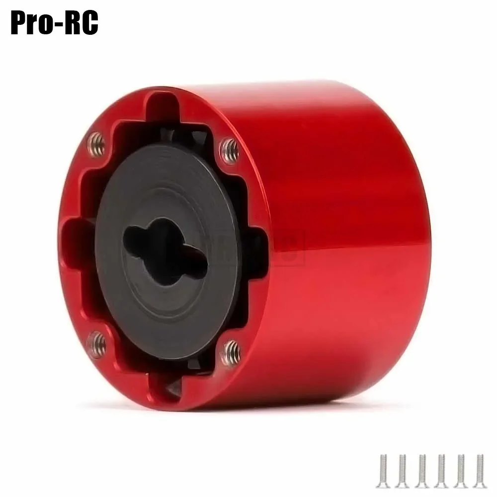 1 set di alloggiamenti per differenziale differenziale in lega di alluminio e ingranaggio conico in acciaio # LOS232004 per Auto RC 1/10 Squadra Losi Baja Rey Rock 4wd RTR