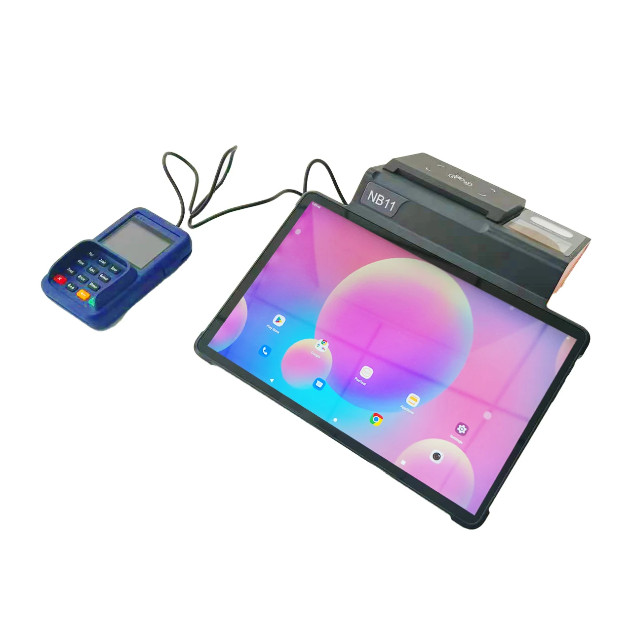 

Noryox NB11R с системой Android 13, настольный компьютер Qpos Plus с сертификатом Pci/Paywave/Paypass/Emc для системы Softpos Point Of Sales