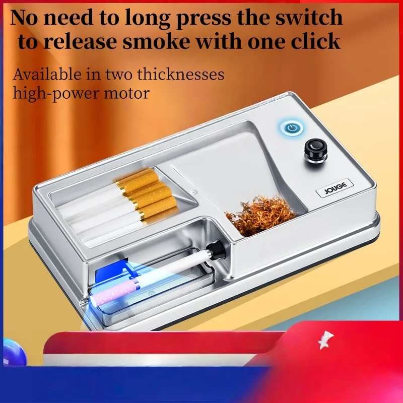 

New Fully Automatic Cigarette Maker Dual-purpose Small Manual Cigarette Puller Electric Cigarette Machine Cigarette Accessories