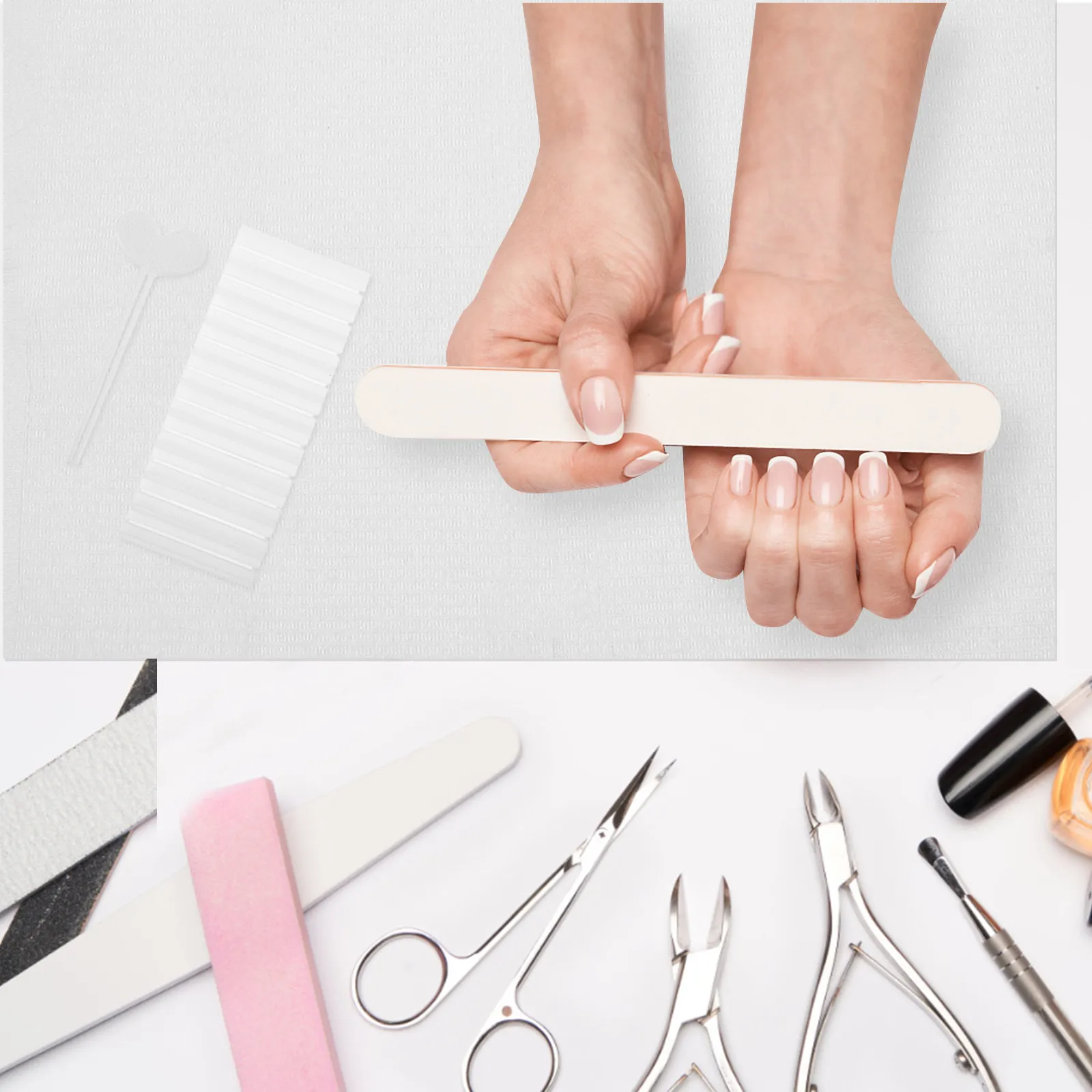 Nail Transfer Foil Storage Box Multi Layer Nail Organizer Compact Drawer Design for Fingernail Decals Salon Home Use
