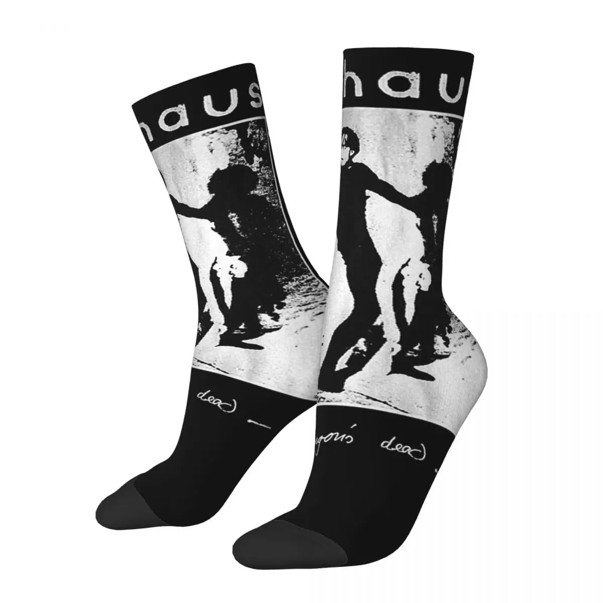 Herbst Winter Mode Frauen Männer die Gothic Bela Bauhaus Socken atmungsaktive Crew Socken