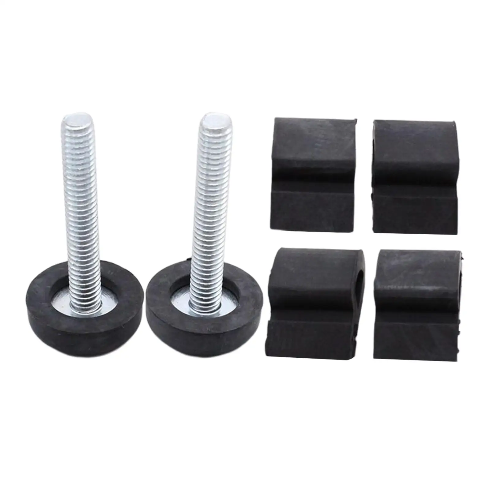 4Pcs Auto Truck Hood Stopper Bumper Set Parts Easy to Install for GMC