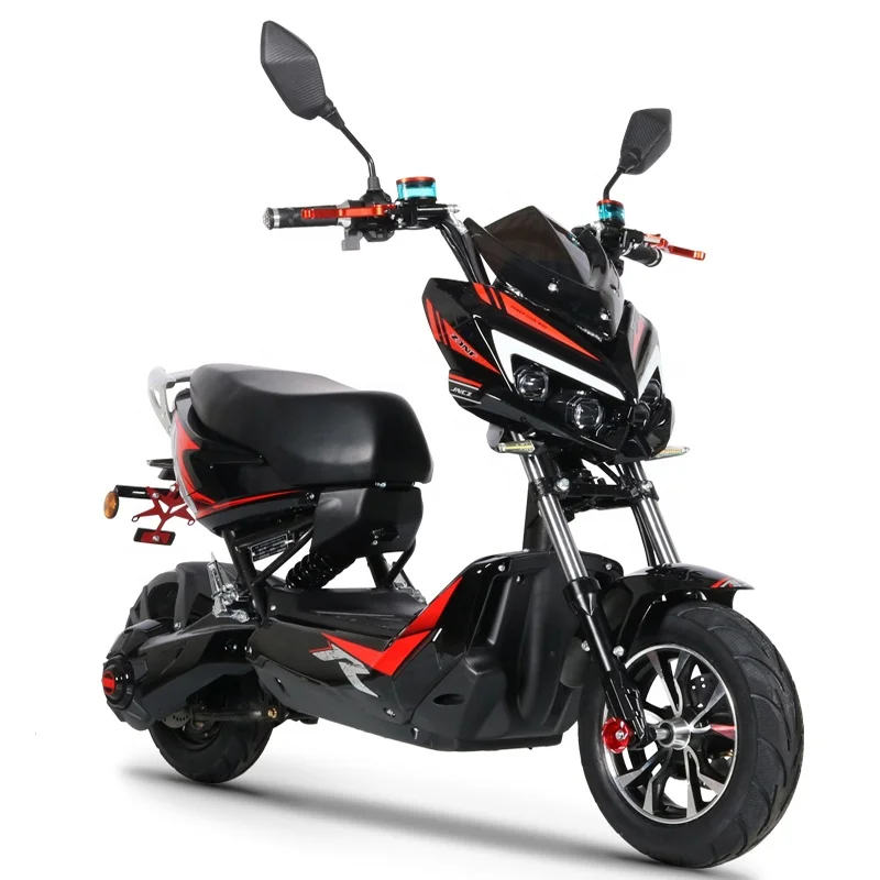 China Adult Electric Motorcycle 2 Wheel Electric Tricycles With Passenger Seat And Cargo