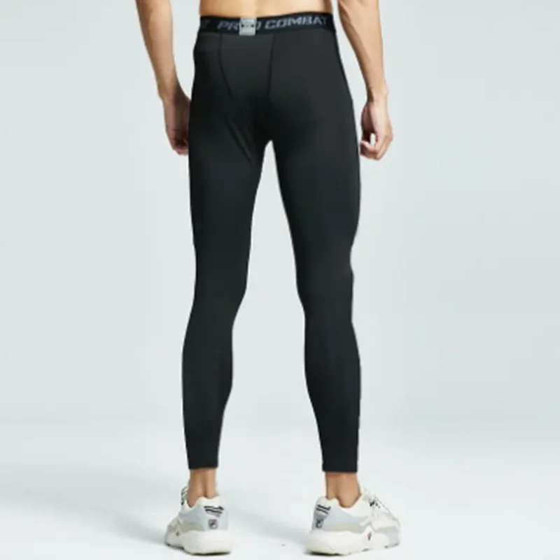 Compression Sports Pants Running Leggings Men Sportswear Quick Dry Gym Fitness Tights Workout Training Jogging Sports Trousers