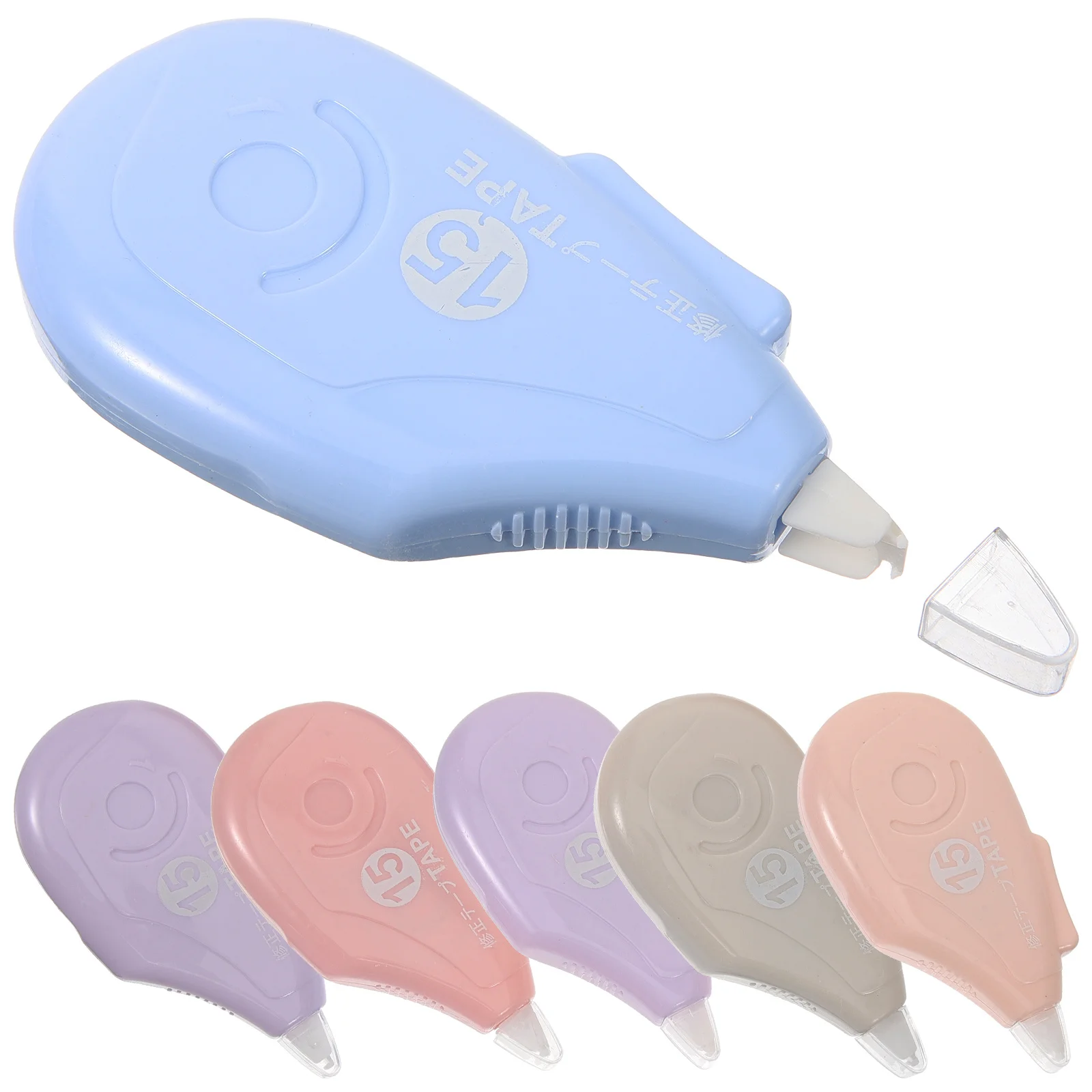 COHEALI 6 sztuk Korektor w Taśmie Klej Szybkoschnący Czyste Pisanie Artykuły Szkolne Biurowe Domowe