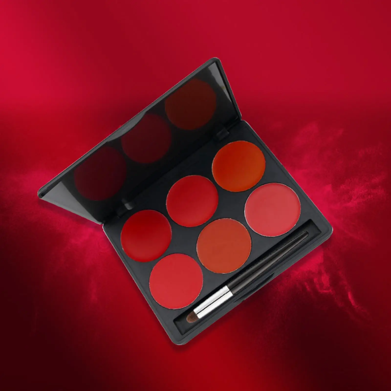 Lippenpalette, 6 Farben, matt, Lippenstift, Glanz, Make-up-Set für Damen, Party, Reisen, Büro, Kosmetik-Set