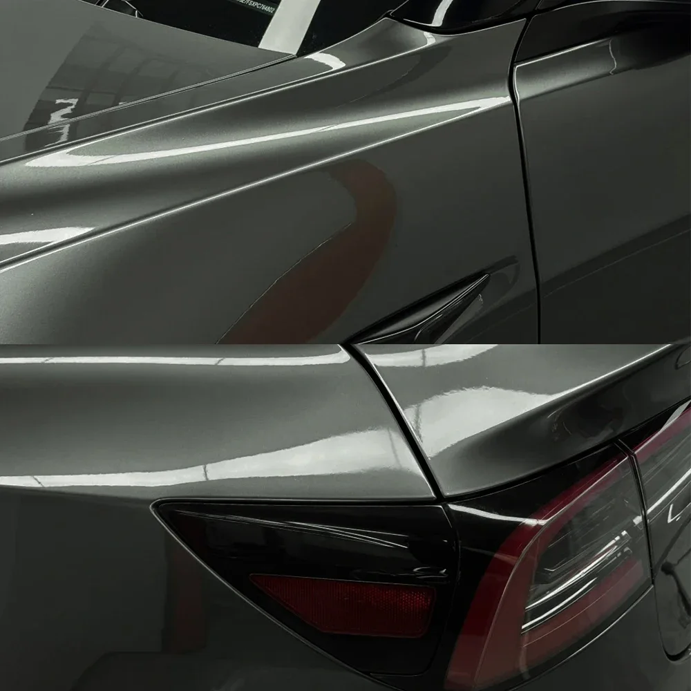 

Premium Liquid Metal Gunmetal Grey PET Wrap Vinyl Film Car Whole Body PVC Decal Protective Cover Sticker Auto Tuning Accessories
