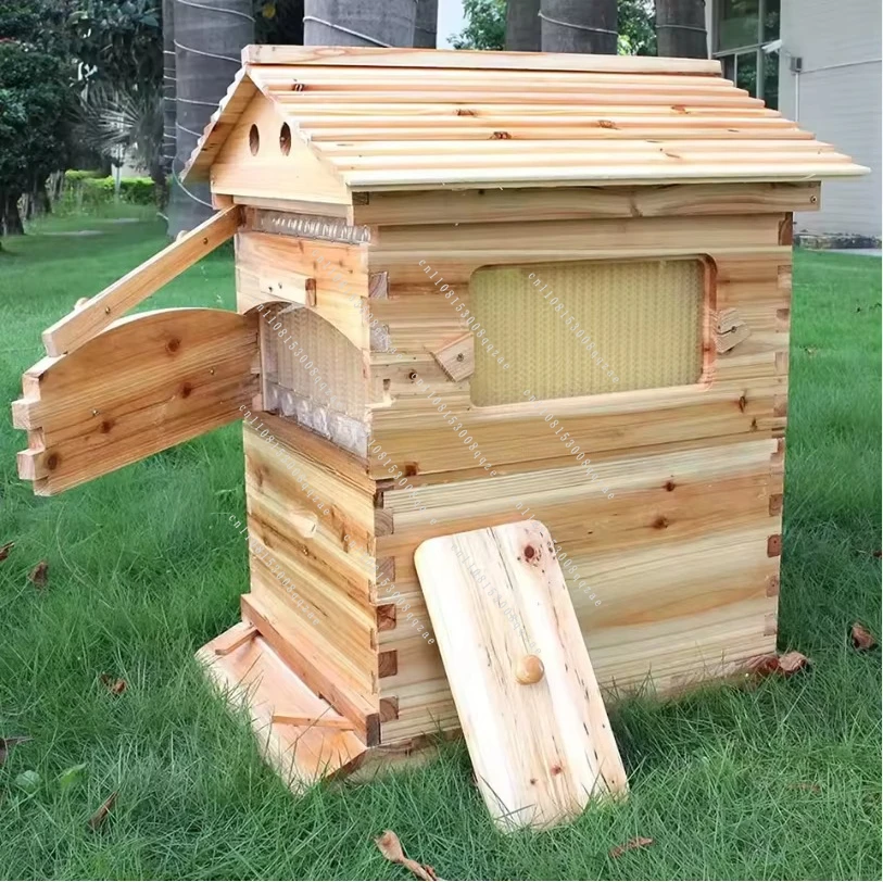 With 7 Flow Box Starter Kit Automatic Flow Beehive Honey Hive Beehive Automatic Beehive Box