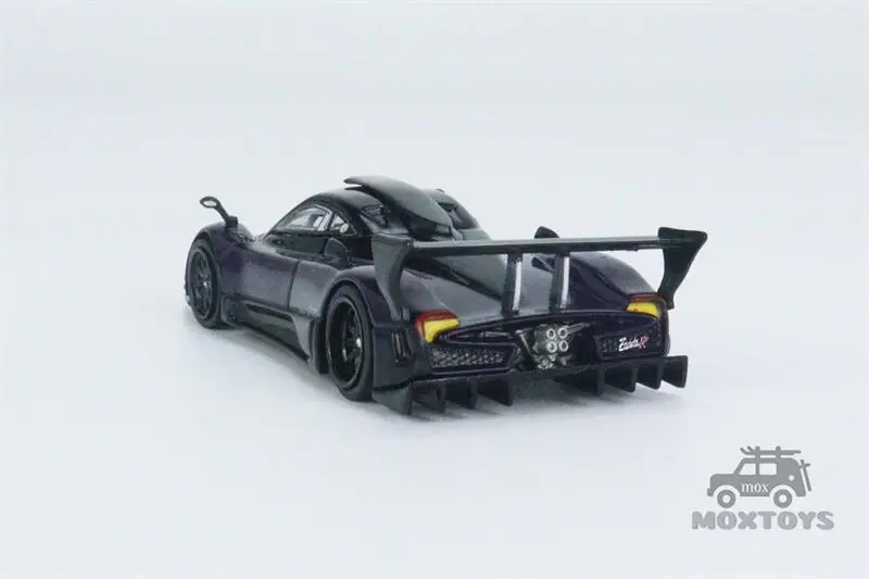 Tarmac Works 1:64 Pagani Zonda R Viola PSO Diecast Model Car