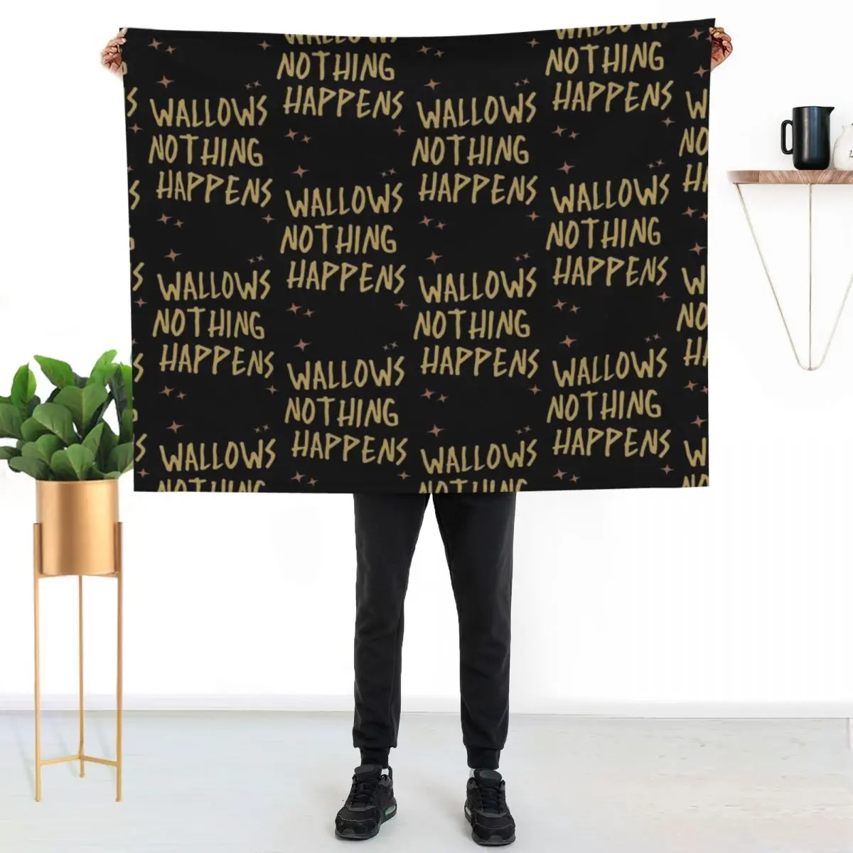 

Wallows Nothing Happens Music Throw Blanket Year Round Soft Comfortable Blanket for Home