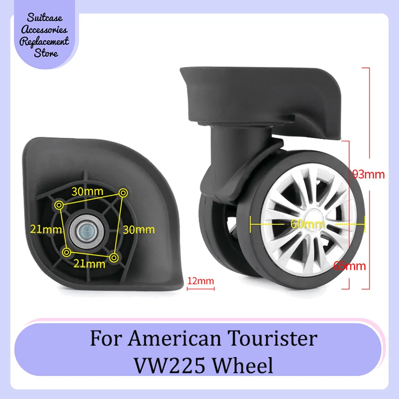 Suitable For The American Tourister VW225 Smooth Silent Universal Wheel Replacement Suitcase Wheel Accessories Wheels Casters