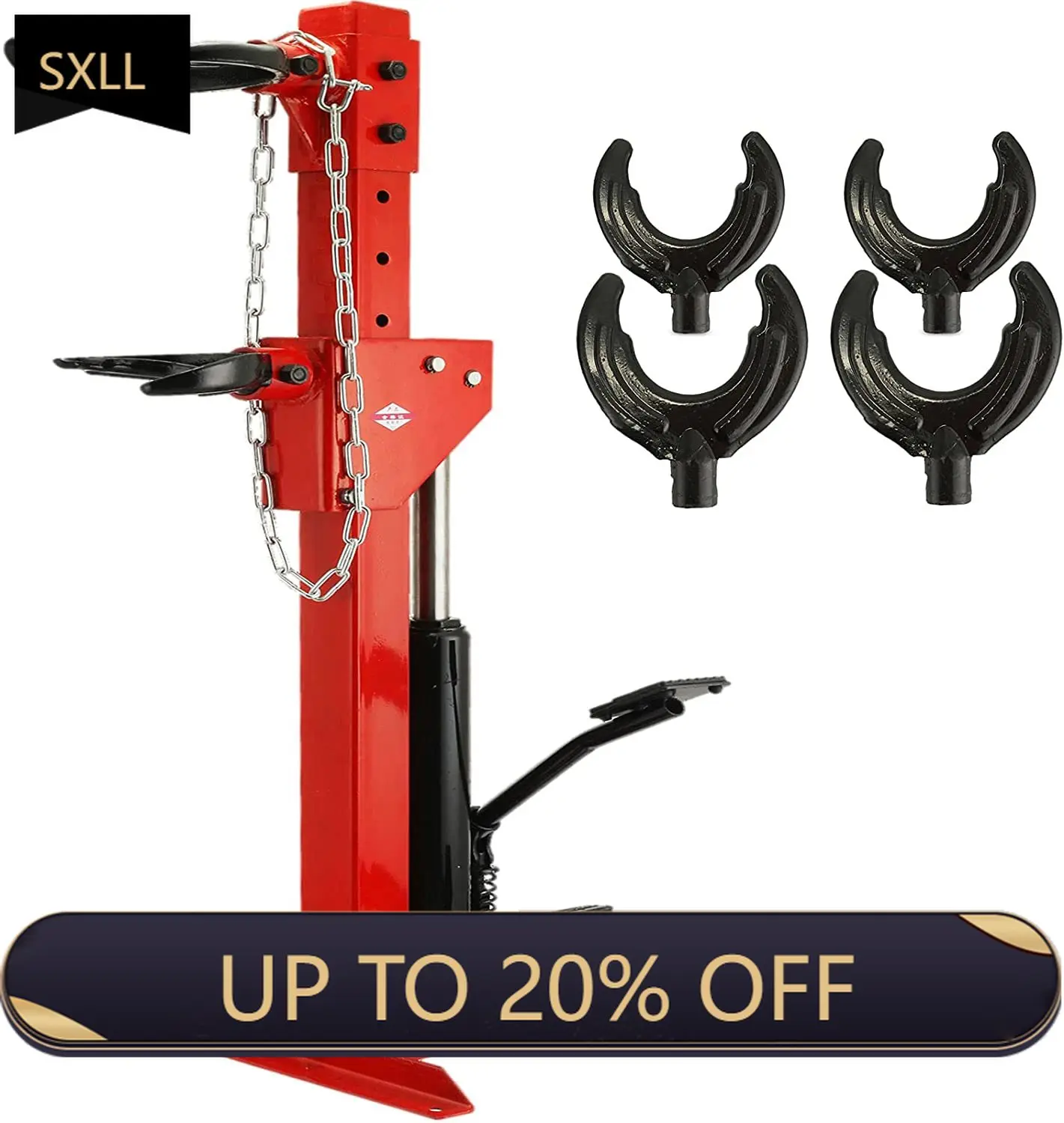 

SXLL Top Pillar Shock Absorber Spring Removal Auto Machine Tools Spiral Auto Spring Compressor Tools