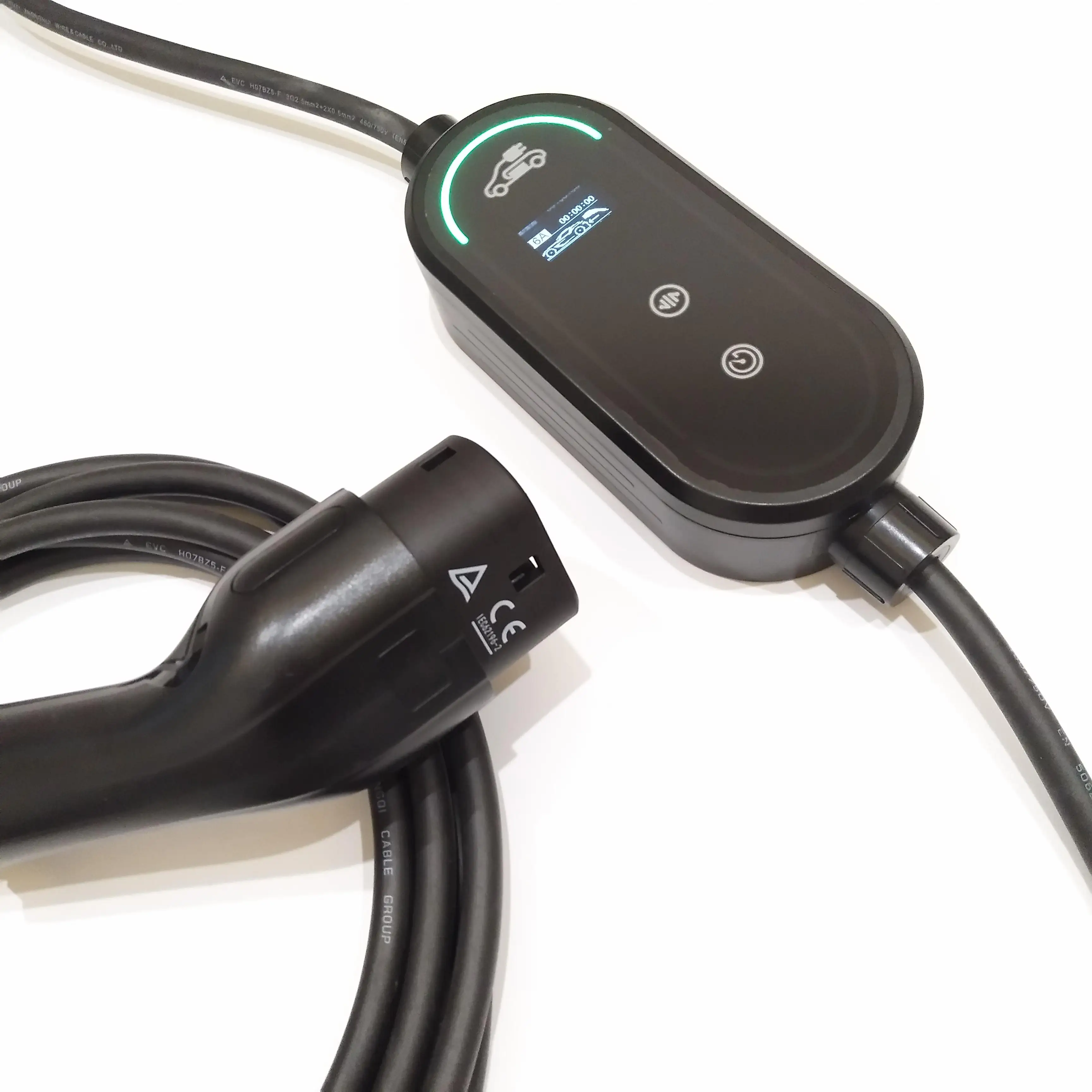 IP67 Home EV Charger Type2  32A Single Phase Portable EV Charger 7kw 7.4kw with Blue CEE Plug EV Fast Charger Charging Station