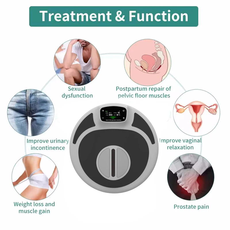 EMS Electric Pelvic Floor Muscle Stimulator Postpartum Recovery Treatment  Kegel Exercise Trainning Chair