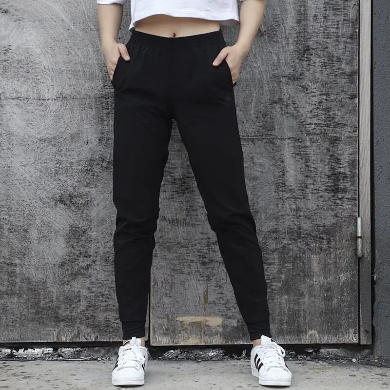 Adidas Women's Pants 2026 Summer New Sports Pants Running Sweatpants Breathable Pants Casual Closed Pants CW5773