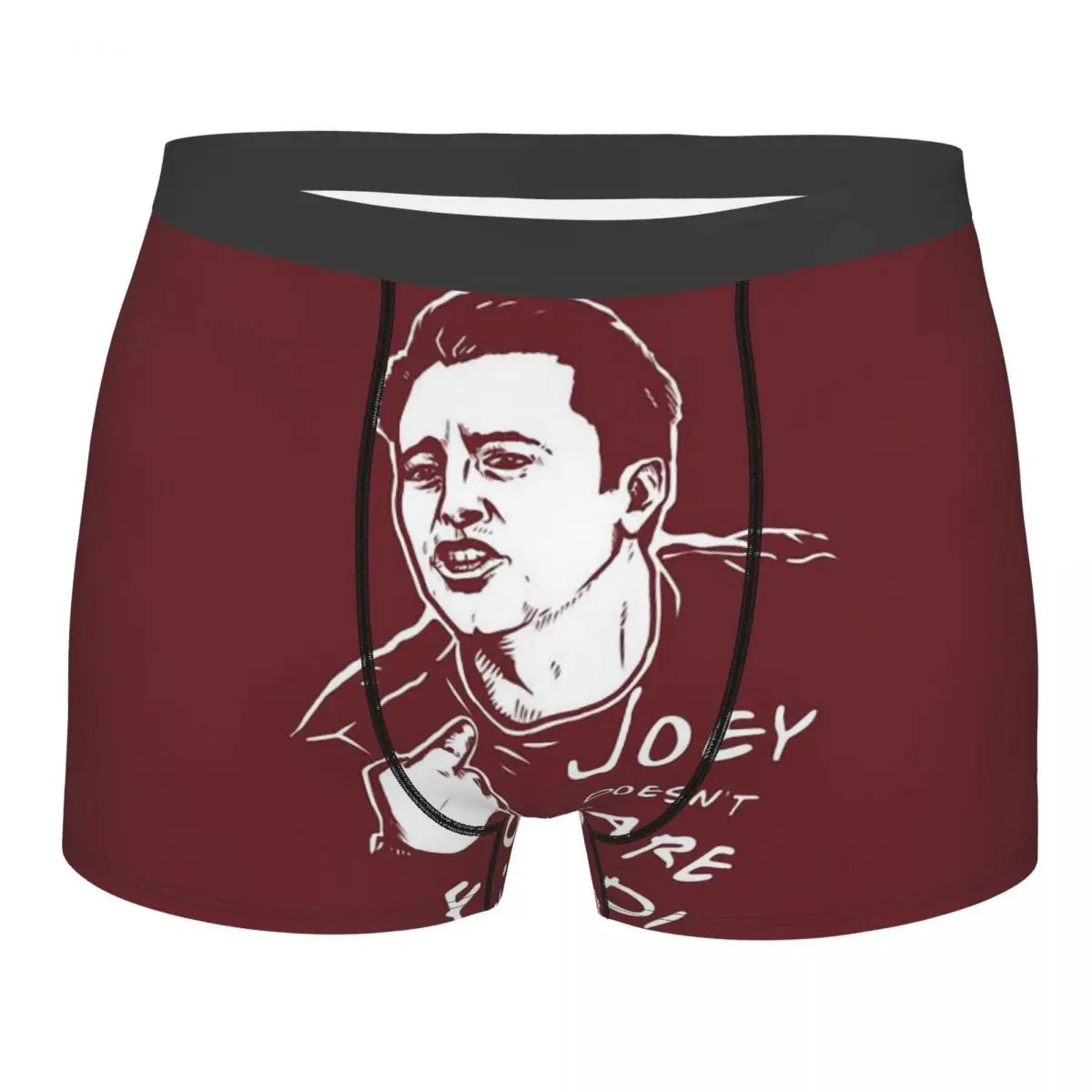 

JOEY DOESN'T SHARE FOOD TV Show Men's Boxer Briefs, Highly Breathable Underwear,Top Quality 3D Print Shorts Gift Idea