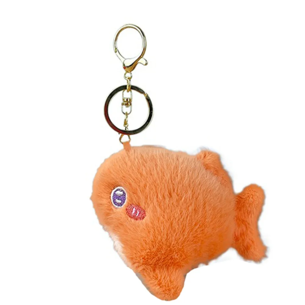

Turtle Ocean Animal Plush Keychain Starfish PP Cotton Plush Whale Keychain Fluffy Ins Animal Whale Small Pendant Birthday Gift