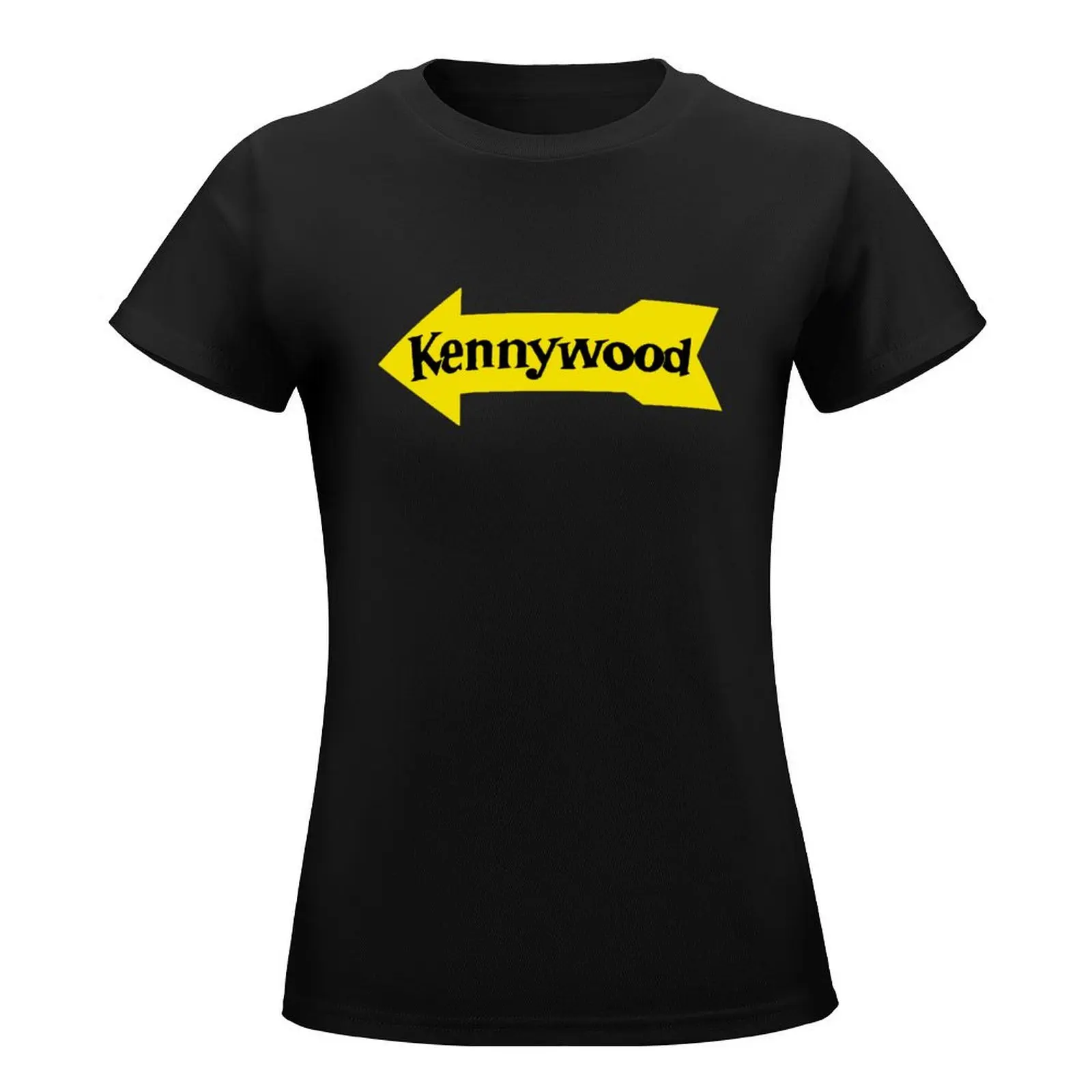 Kennywood Arrow T-Shirt quick drying summer tops new edition oversized white t shirts for Women