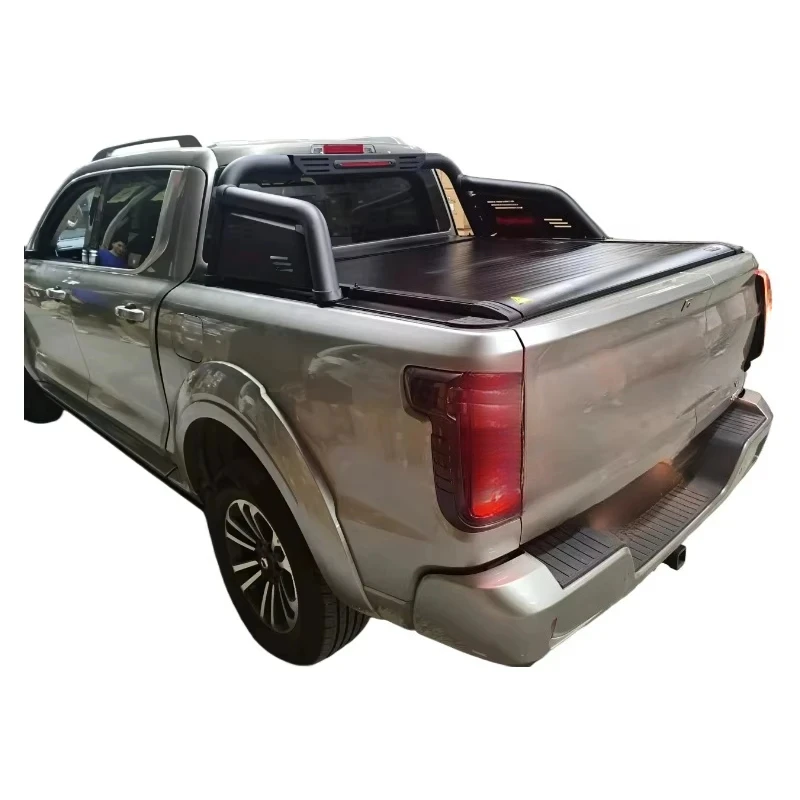 for Electric Trucks Aluminum Roller Shutter Tonneau Cover Anti-Theft Locking Property Accessories Power Bed Cover