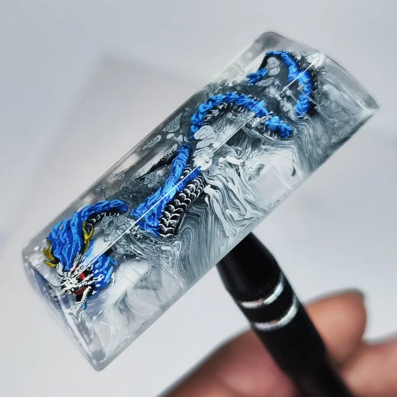 Shenlong Personalized Keycap Sa Height Full Key Creative Personality Birthday Gift Suitable Game Mechanical Keyboard Keycap