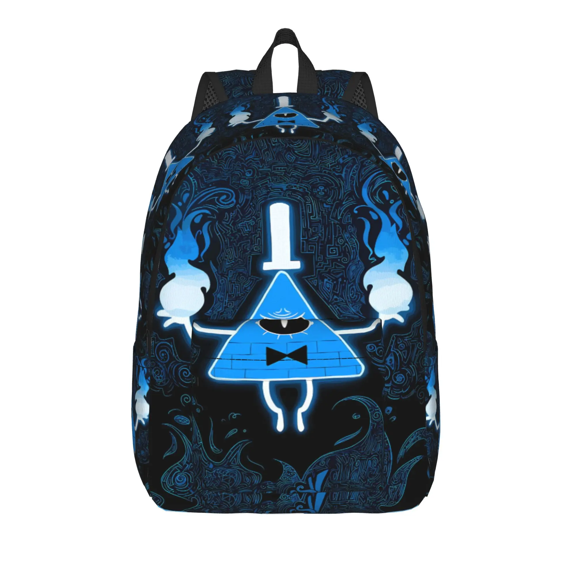 Bill Cipher Backpack Gravitys Anime Falls Kawaii Backpacks Female Trekking Durable School Bags Custom Rucksack