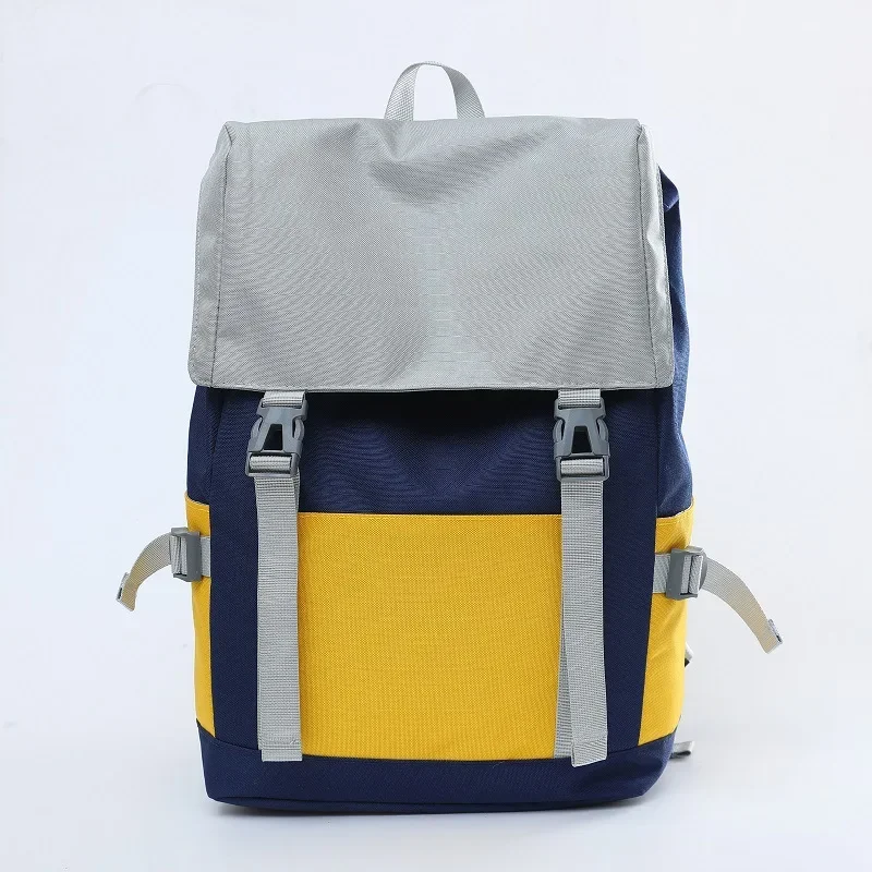 Large Capacity Casual Oxford Cloth Backpack for Men and Women, Travel Backpack, Fashionable and Simple Student School Backpack