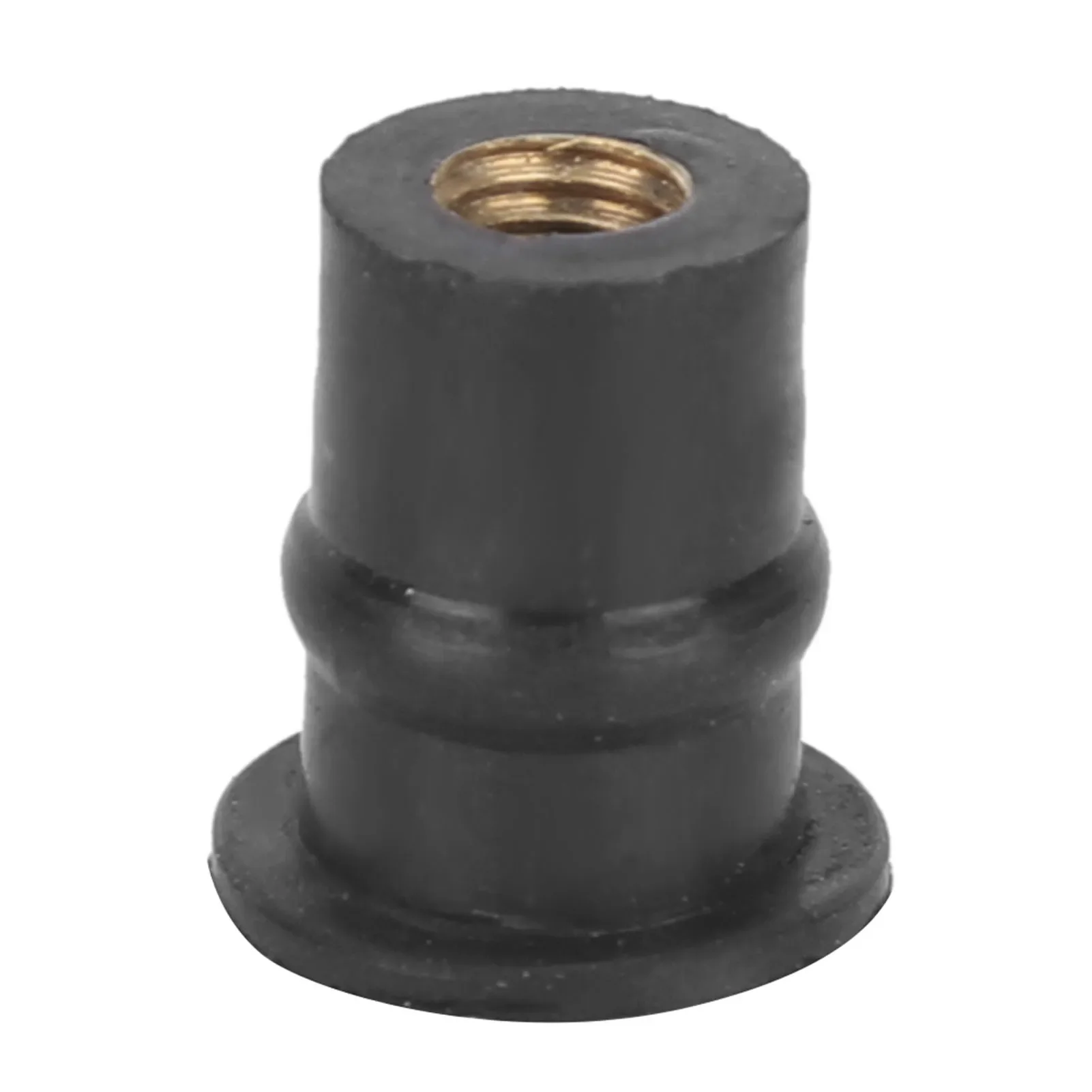 10 قطعة M5 المطاط جيدا المكسرات 5 مللي متر/0.2in متري الدراجات النارية الزجاج الأمامي البراغي Wellnut صالح لهوندا