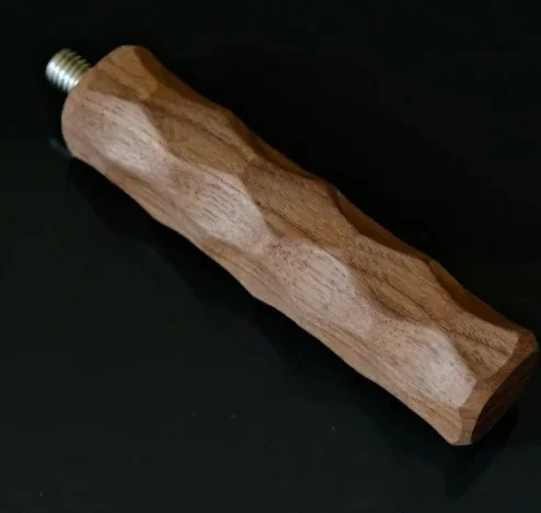 for semi-automatic coffee machine Handle, walnut wood handle M10 screw dragon ridge