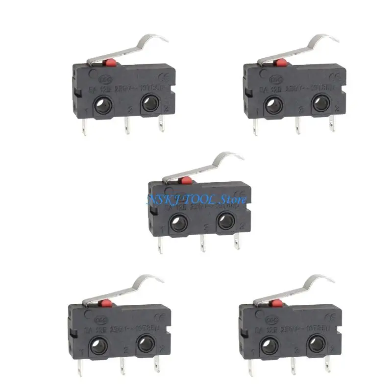 L8RC Microswitch Contact Button Assembly, KW11 KW12 Unit with 5A Text