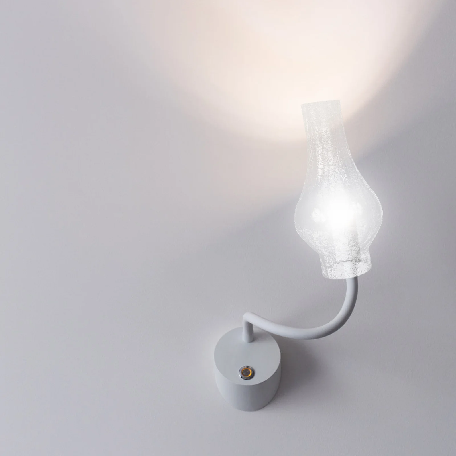 

1Pcs Creative Glass Craft Lamp Cover Retro Style Wall Light Shade Accessory Easy Install Decorative Lighting for Indoor