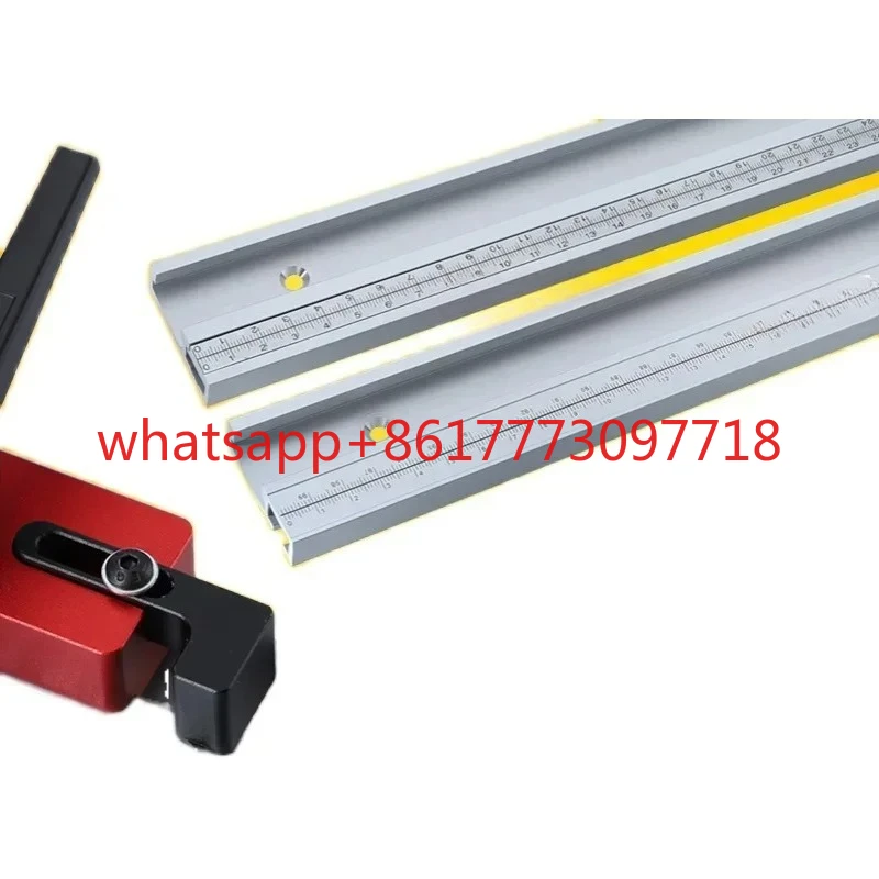 45 type sliding groove scale universal push handle woodworking support mountain limit modification sliding bar limit device