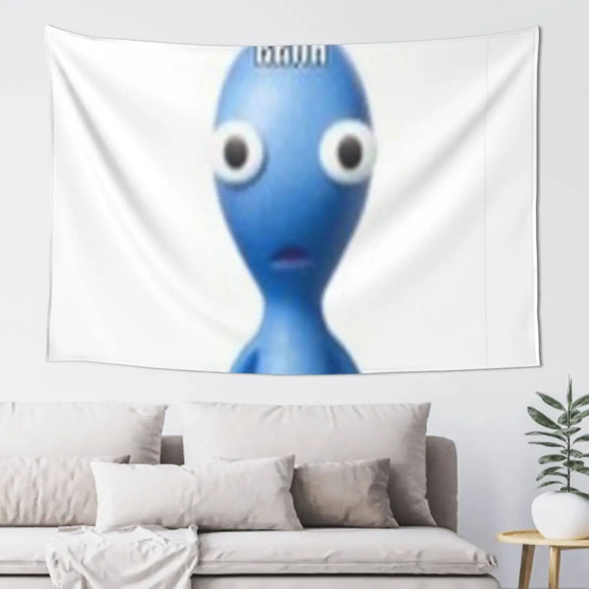 BRUH Pikmin 2 Tapestry Custom Funny Cute Room Decor Cute Decor Tapestry