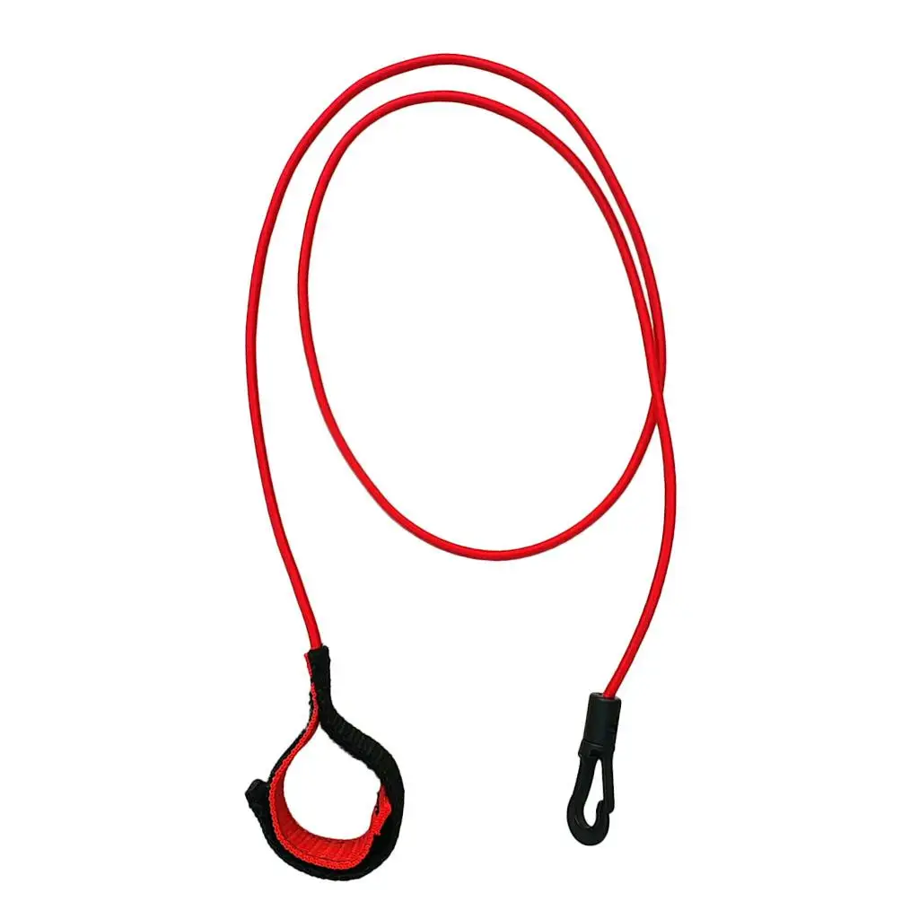 Premium Kayak Paddle Leash Elastic Safety Lanyard Bungee Holder Rope for Fishing Canoe Accessory