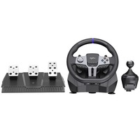 PXN V9 Gen2 Game Steering Wheel 270/900 Degree Gaming Racing Wheels Dual-Motor Feedback Driving for X-box One /P S3/P S4/PC/NS