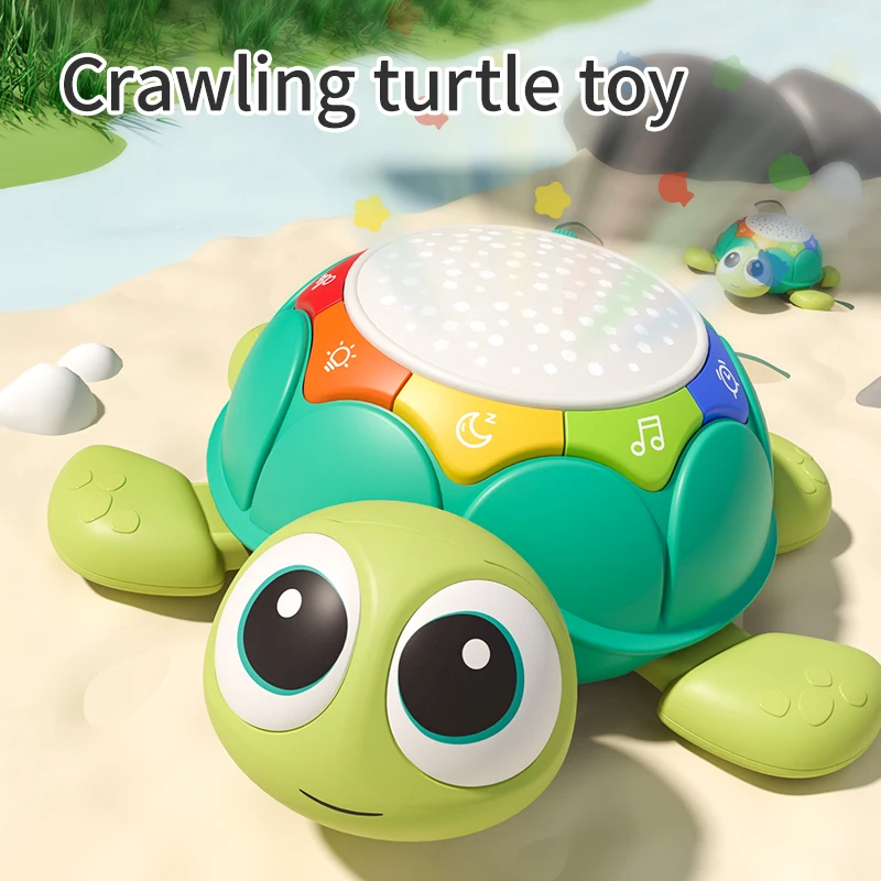 

Baby Toy Drift Remote Control Car 6 12 Months 5 in 1 Music Projector Turtle Rechargeable Remote Control Crawler Toy Birthday Gif