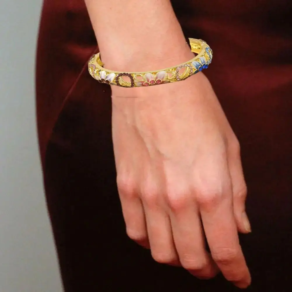 Double Bangle Vintage Cloisonn - Coordinates Bracelet recension och pris