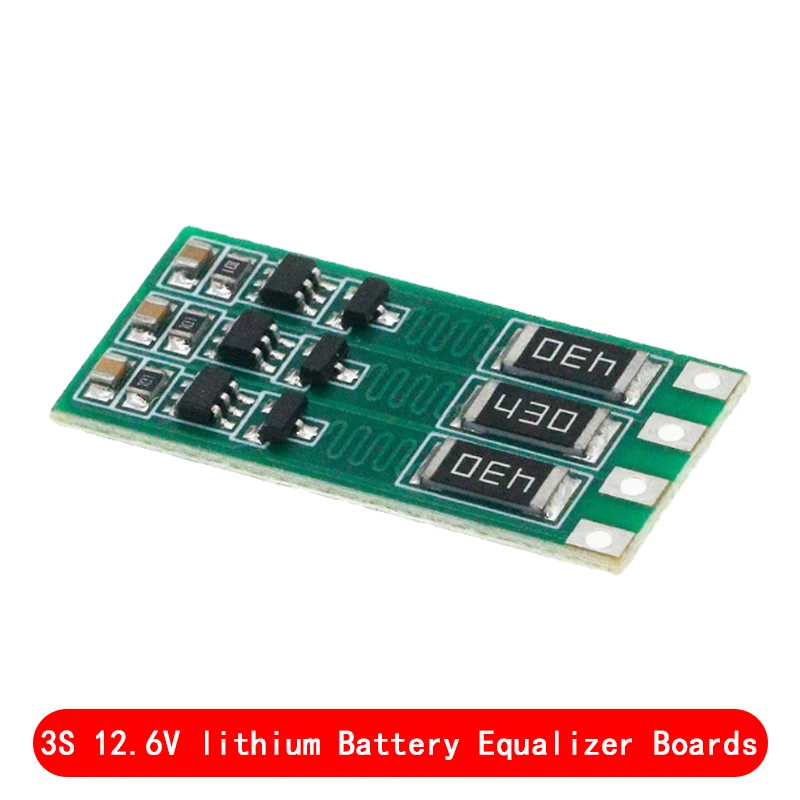 Balanced Current Lithium Battery Balancer, BMS, Balanced Current, Polymer, Li-ion, 2S, 3S, 4S, 8.4V, 12.6V, 16.8V, 18650