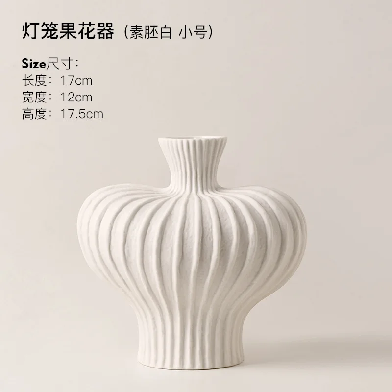 Retro Wabi-Sabi Vase Einzigartige Keramik-Kunstvase für Gästehaus Wohnzimmer Tischdekoration