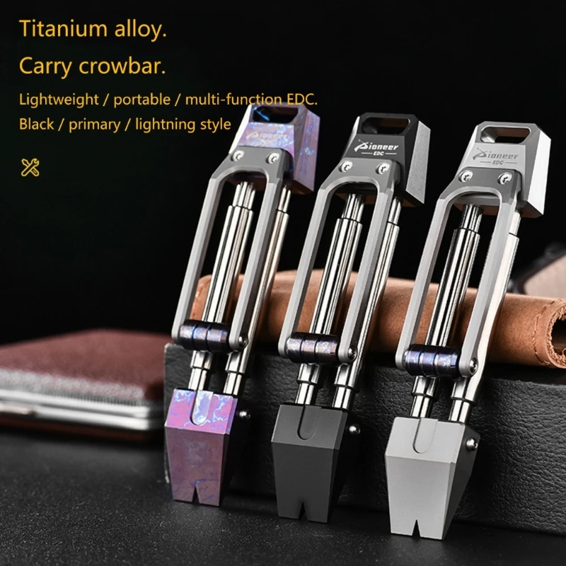 11UE Alloy Pry Bar Pocket Multifunction Crowbars Pocket Multitools Portable