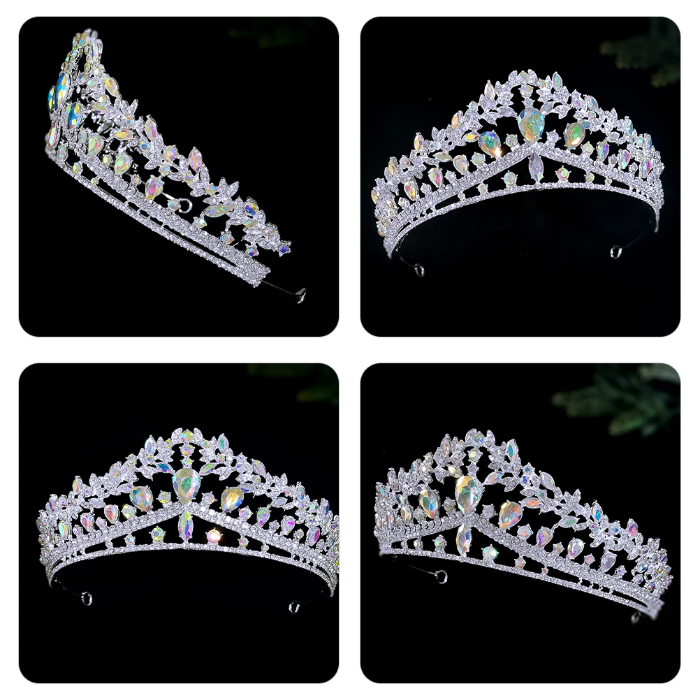 

Crown Headband Hair Accessory Bride Crowns for Wedding Bridal Accessories Women
