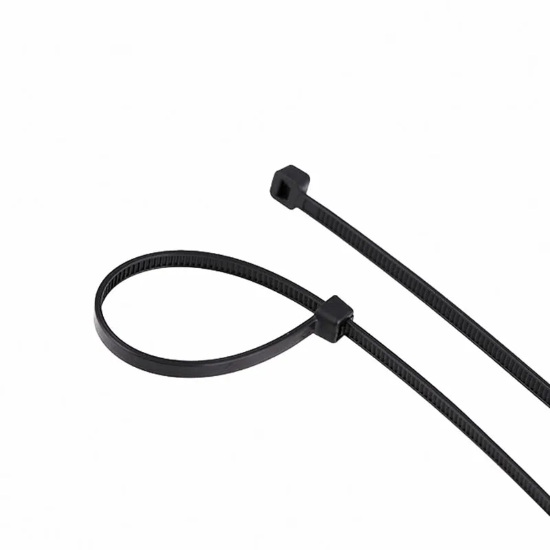 1000PCS Self-locking Plastic Nylon Tie Black white 100mm Fastening Strap Cable-Tie-Set Cable Zip Tie Ring Zip Wraps Strap