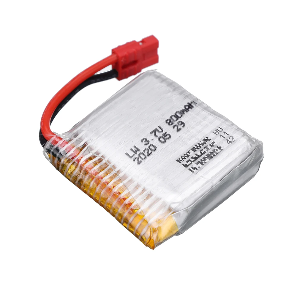 Batteria lipo 3.7 V 800mah per Syma X21 / X21w x26 batteria drone RC Quadcopter pezzi di ricambio accessori 3.7 V RC toys Parts