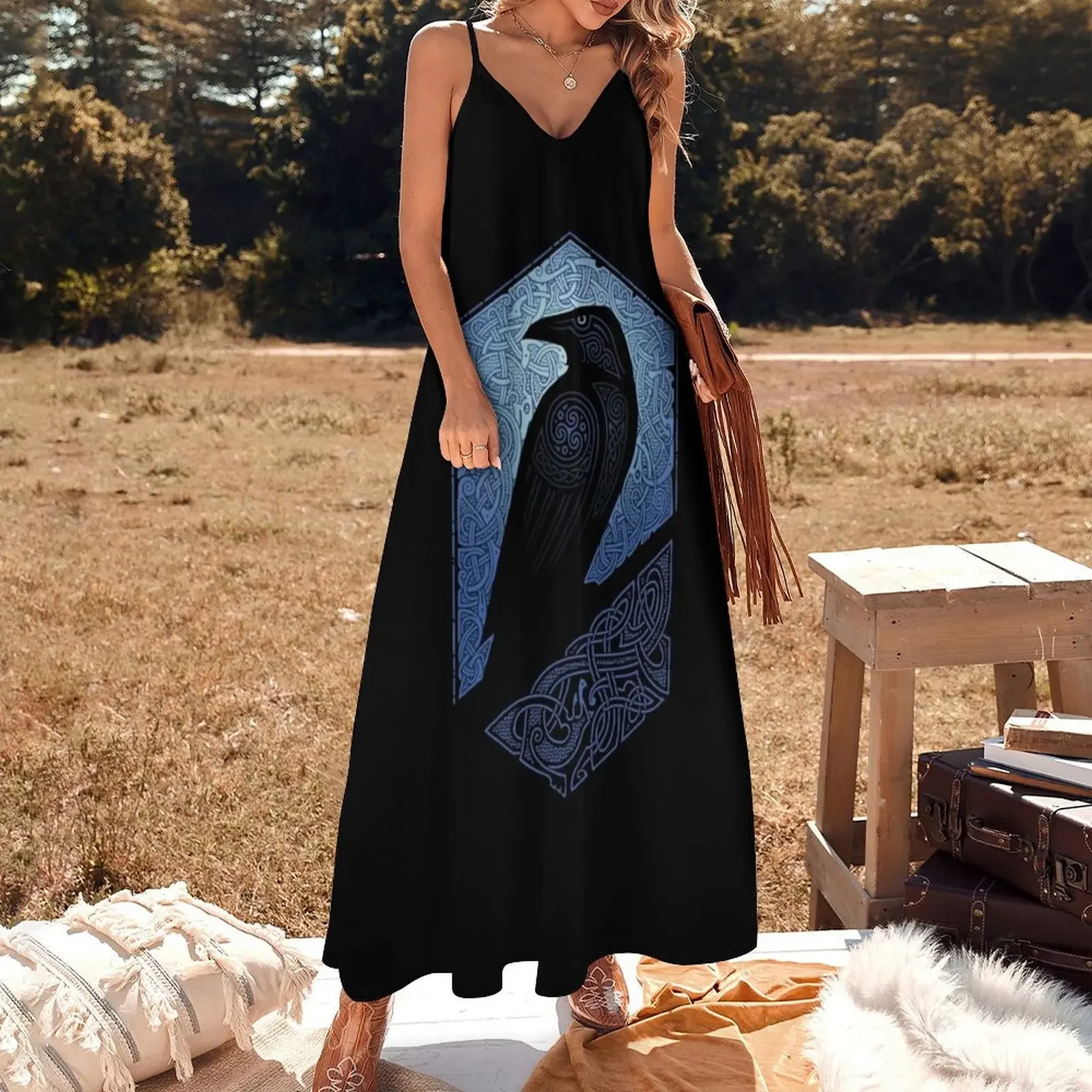 GUARDIAN Sleeveless Dress Long dress woman dresses for woman 2025