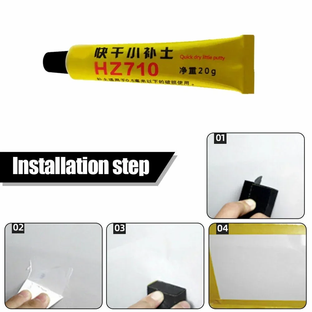 Car Body Putty Scratch Filler Quick Drying Putty Auto Painting Pen Assistant Smooth Painting Pen Scratch Repair Tool