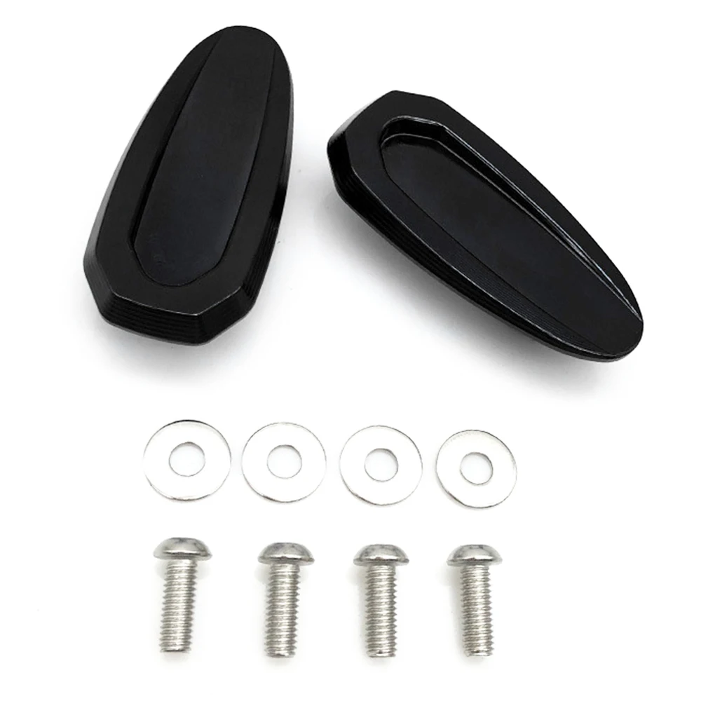 Fits for BMW M1000RR S1000RR M1000 S1000 RR Sport ABS 2020-2024 Motorcycle Mirror Blanking Plates Block Off Decorative Caps Kits 3