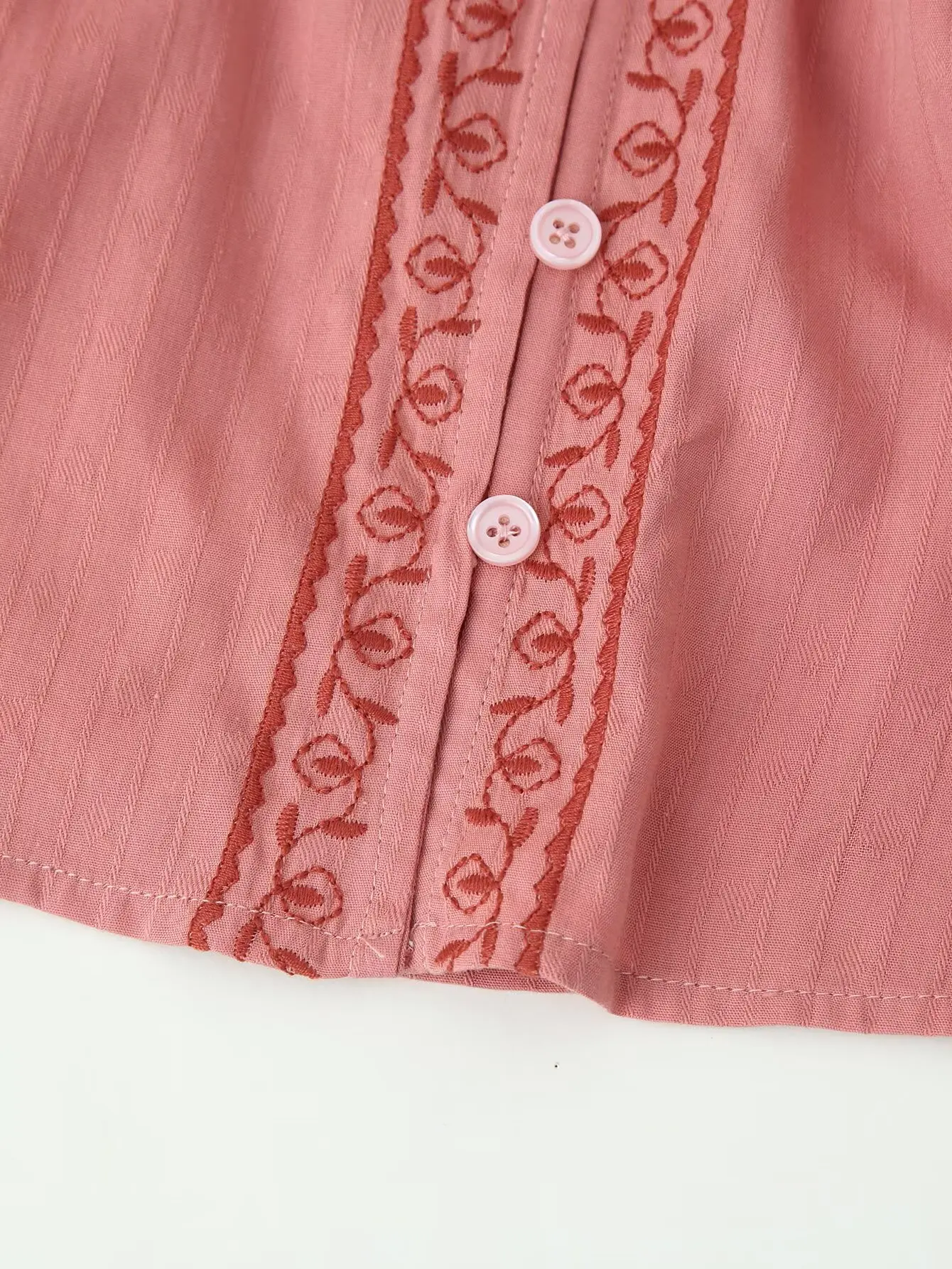 DiYiG FRAU 2025, Herbst Neue Mode, Kontrast Gesticktes Hemd Retro Langarm Chic Quaste Lose Top Blusen Mujer